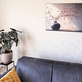 Customer photo: Orange Blossoms in light and dark by Studio BB, on ArtFrame