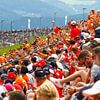 Max Verstappen Tribune tijdens de Grand-Prix van Oostenrijk 2017 van Justin Suijk