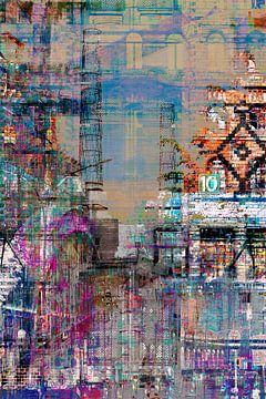 Speicherstadt fragmenten van Karsten Jordan