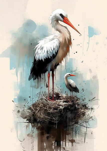 Storch von Peter Roder