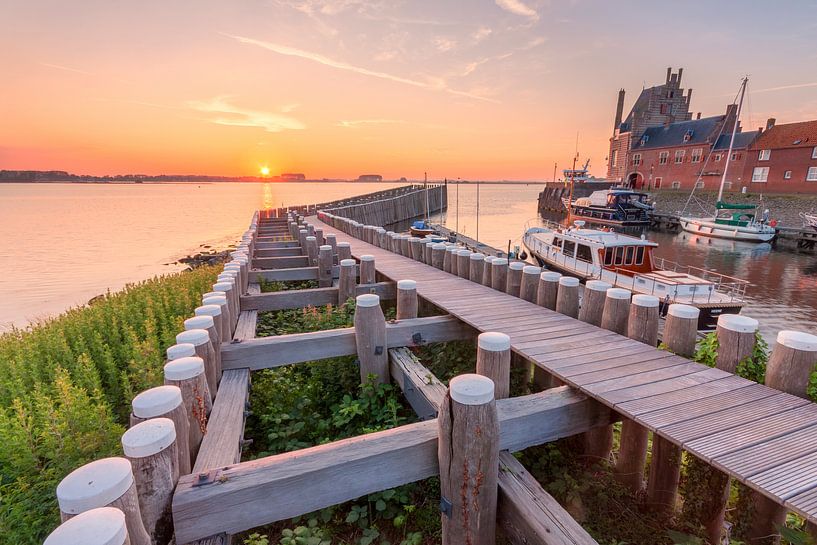 Sunrise Veere by Gijs Koole