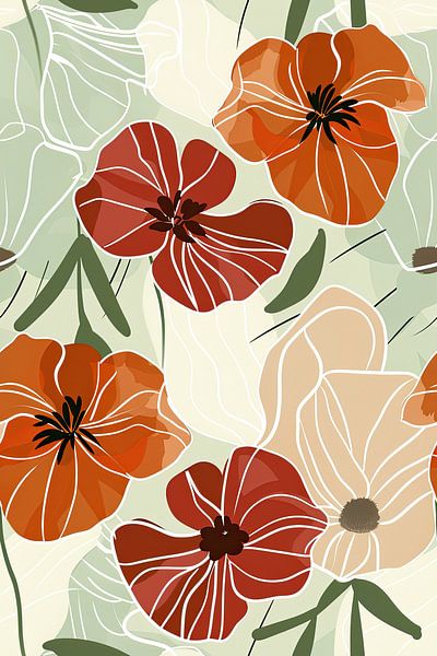 Modern Patterns minimalist by Modern Collection