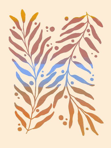 Ornamental foliage by Anna Benge