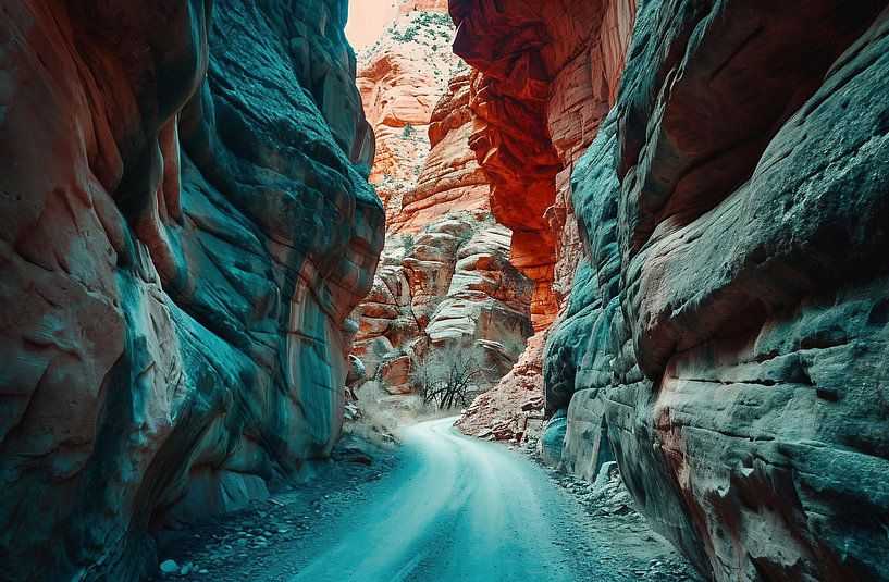 Canyon van fernlichtsicht