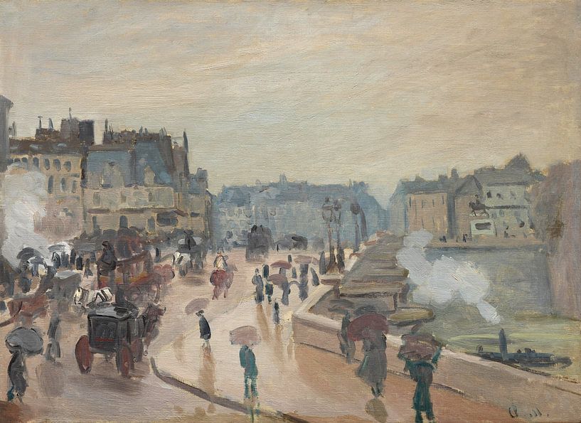 Der Pont Neuf, Claude Monet von Meisterhafte Meister