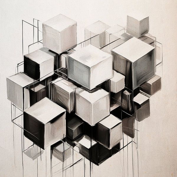 Space Slums 01 van Fernando Vieira