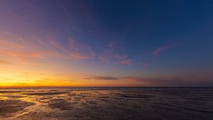 Panorama Coucher de soleil à la plage