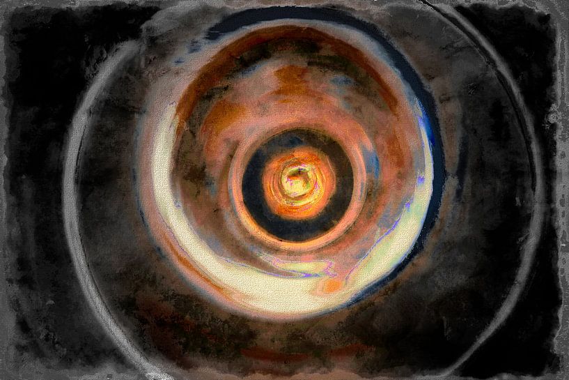 Zen circles by Mad Dog Art