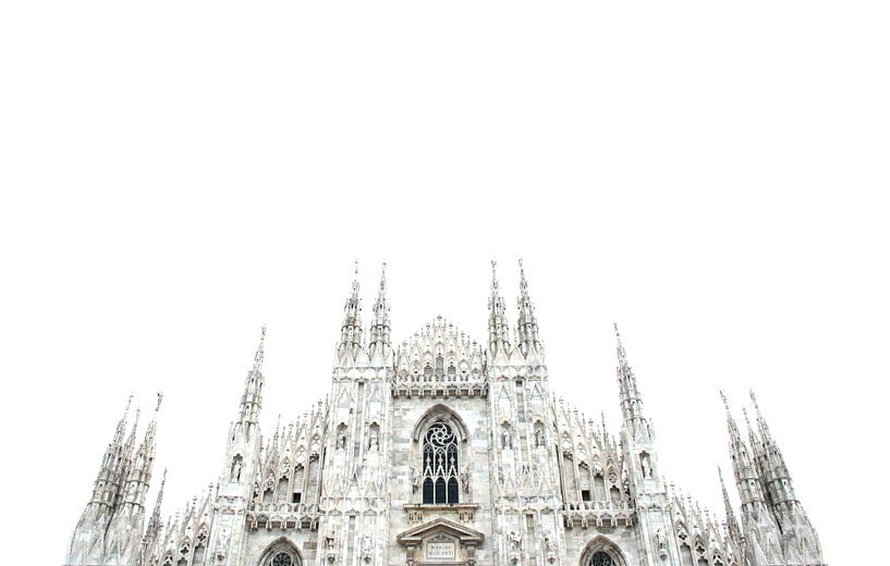 Duomo Santa Maria Nascente in Milaan van Jessica van den Heuvel