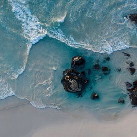 Blue Ocean in Kaapstad van Joelle Molenaar