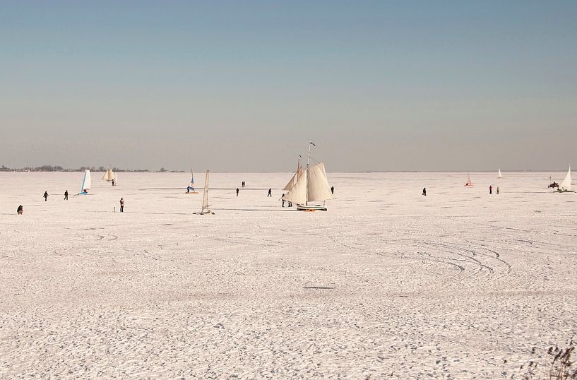 Eissegel am Gouwmeer von Barbara Brolsma