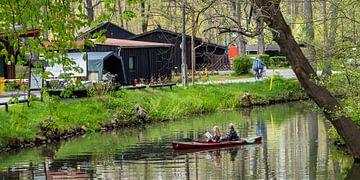 Kanu auf der Spree im Spreewald von Animaflora PicsStock