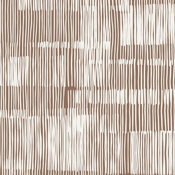 Beige and brown by Mad Dog Art