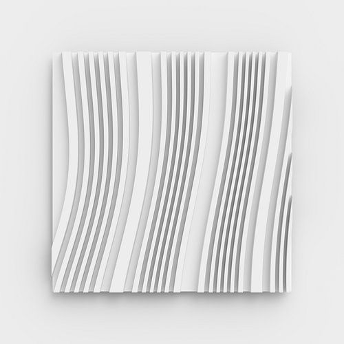 White area with line structure