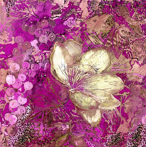Magie des fleurs magenta
