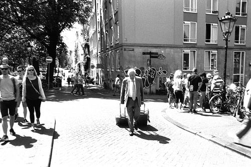 Dans les rues d'Amsterdam Analogue