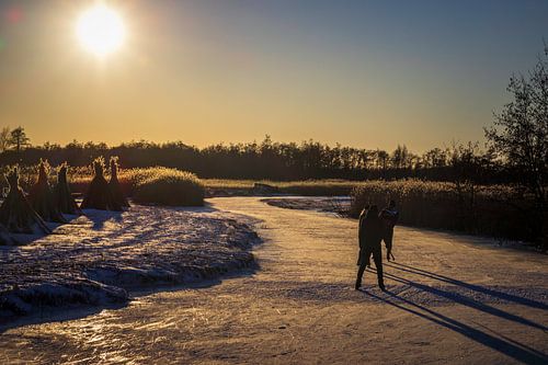 sunset in De Wieden