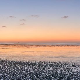 Avond op het Wad van Douwe Schut