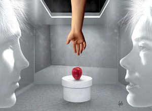 THE ORIGINAL SIN©️2012 - Einzigartiger Kunstdruck