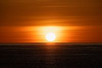 Laatste zonsopkomst van het jaar aan de Costa Dorada