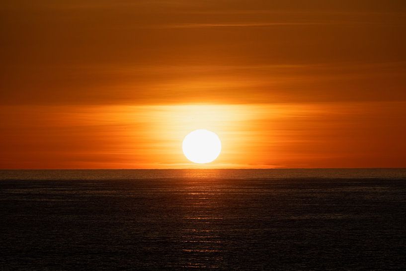 Laatste zonsopkomst van het jaar aan de Costa Dorada van Alice's Pictures