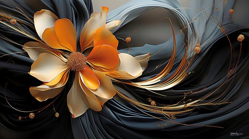 black-gold-silver by Gelissen Artworks