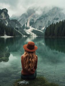 Blick im Herbst über die Landschaft