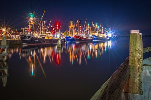 Zoutkamper fleet with jetty