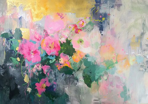 Fleurs abstraites | Petal Haze Fusion