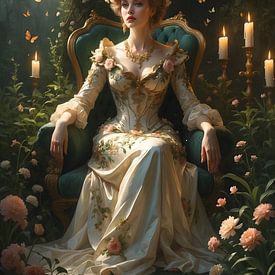 Frühlingsgöttin - Verkörperung der Erneuerung von Manuela Dekkers