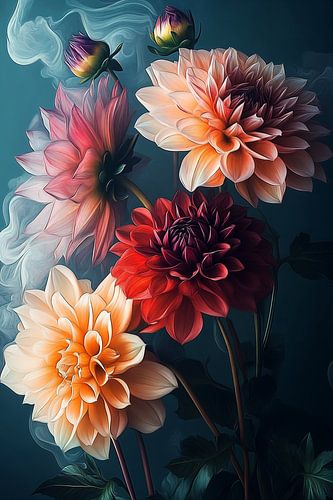 Feuerwerk der Blumen iii