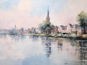 Skizze Landschaft Deventer