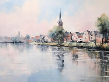 Skizze Landschaft Deventer