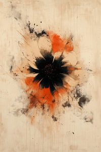 Feurige Blume - Abstrakte Explosion