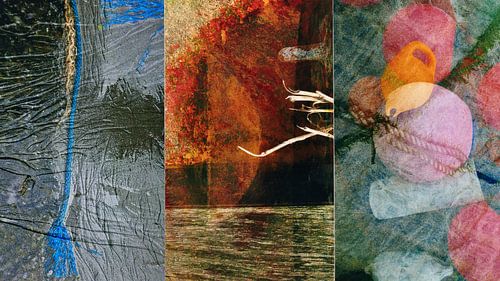 'Helford rivier' drieluik