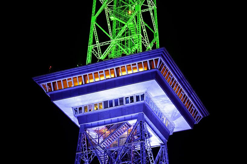 Berliner Funkturm in besonderem Licht von Frank Herrmann