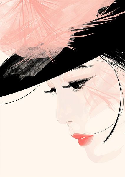 Japandi Peach Fuzz by Bianca ter Riet
