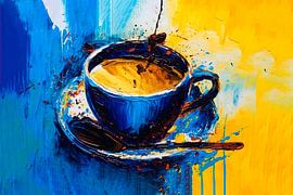 Thickly applied - a successful start to the day by Erich Krätschmer