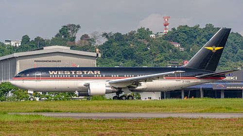 Weststar Aviation Boeing 767 VIP vliegtuig.