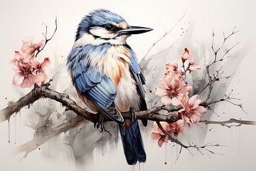 Elegant Bird by New Future Art Gallery