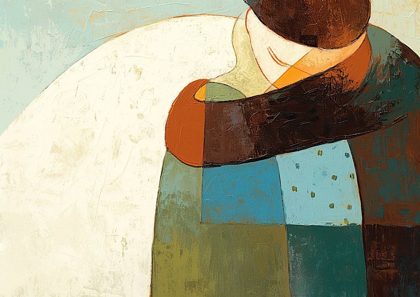 Embrace Hues by ARTEO Paintings