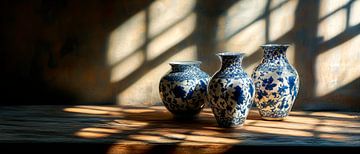 Beautiful vases in the light by Poster Art Shop