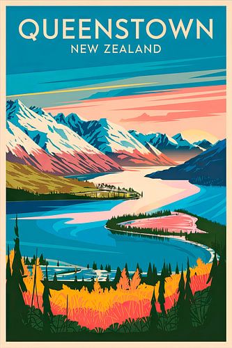 Queenstown, Nieuw-Zeeland.