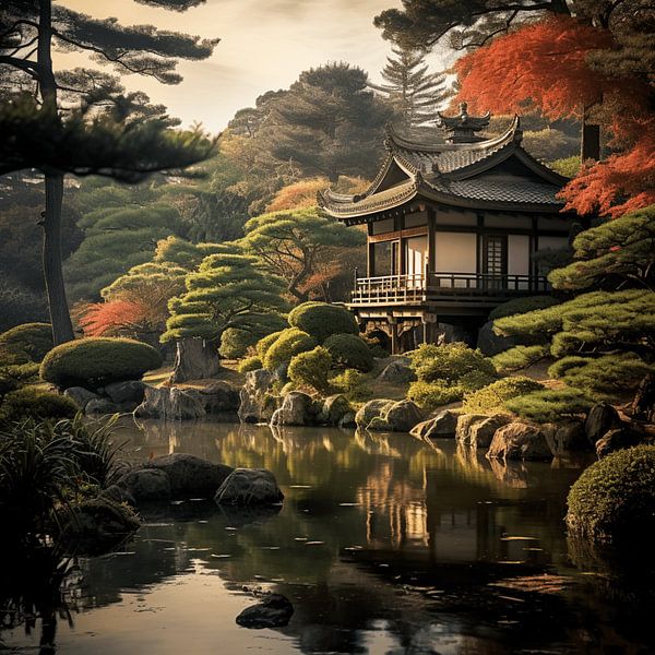 Japanese garden van CanvasbyCaro