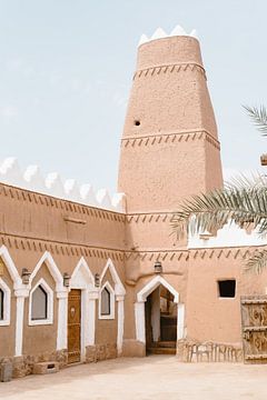 Alte Lehmstadt in Saudi-Arabien