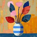 Vase Matisse inspired still life by Niklas Maximilian thumbnail