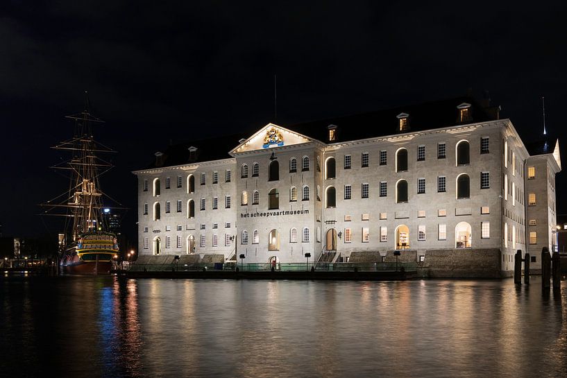 Musée maritime d'Amsterdam par Jos van de Pas