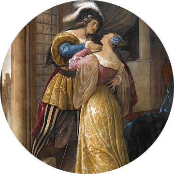 Romeo en Julia, Francesco Hayez