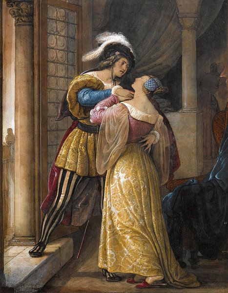 Romeo en Julia, Francesco Hayez van Meesterlijcke Meesters