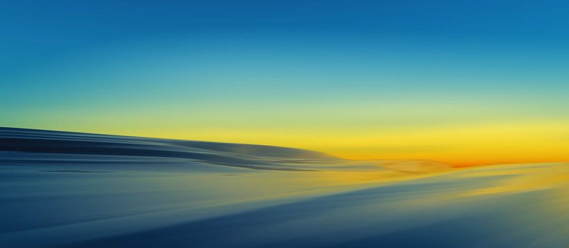 Sunset in the mountains 7 by Angel Estevez